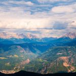 Dolomiten Roengartengruppe und Latemar