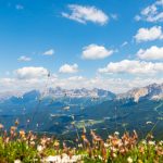 Dolomitengrößen Latemar und Rosengartengruppe