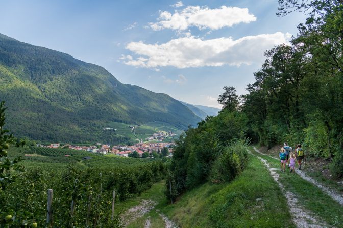 Rückweg nach Vigo di Ton