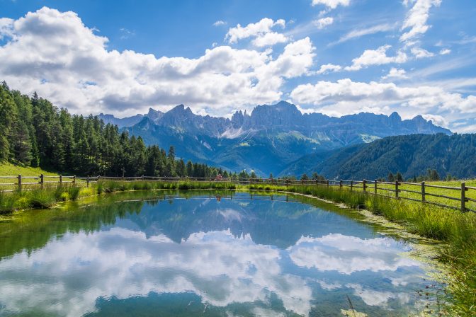 Wuhnleger Weiher mit Rosengarten