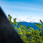 Ausblick Gleifkirche, Schwarzhorn, Weißhorn