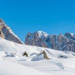 Dolomiten Gröden im Winter