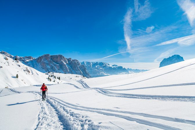 Schneeschuhwandern im Herzen der Dolomiten