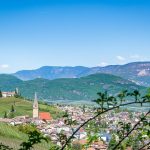 Tramin vom Gewürztraminer Weg aus gesehen