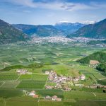 Blick auf Bozen und Missian