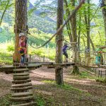 Abendteuerpark Hochseilgarten in Altenburg Kaltern