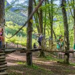 Abendteuerpark Hochseilgarten in Altenburg Kaltern