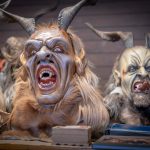 Krampusmasken – Kunsthandwerksmarkt in Tramin