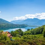 Blick auf den Caldonazzosee von Migazzone aus