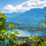 Blick auf den Caldonazzosee von Migazzone aus