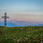 Scheiterhaufen für Herz Jesu Feuer