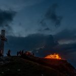 Herz Jesu Feuer auf dem Roen – Alpenverein Tramin