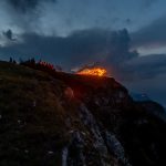 Herz Jesu Feuer auf dem Roen – Alpenverein Tramin