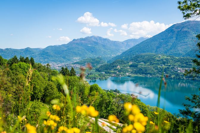 Blick auf den Caldonazzo See