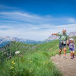 Auf dem Bindelweg zum Rifugio Viel dal Pan