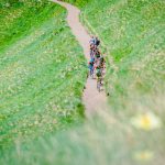 Mountainbiker auf dem Bindelweg