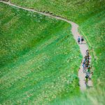 Mountainbiker auf dem Bindelweg