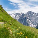 Dolomitengletscher Marmolata