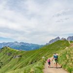 Col di Rosc mit Rosengartengruppe im Hintergrund