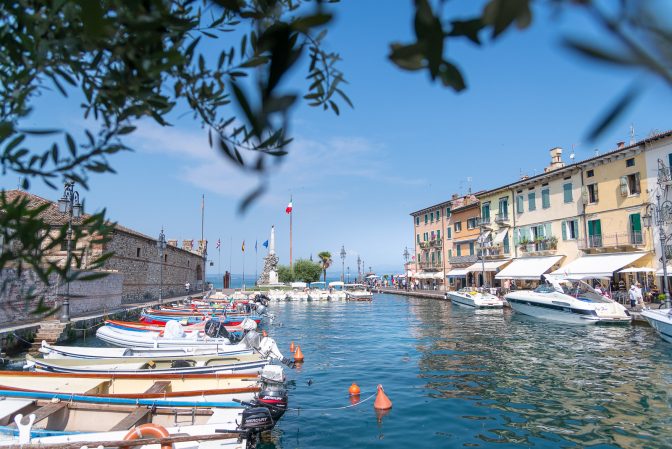 Porto di Lazise am Gardasee