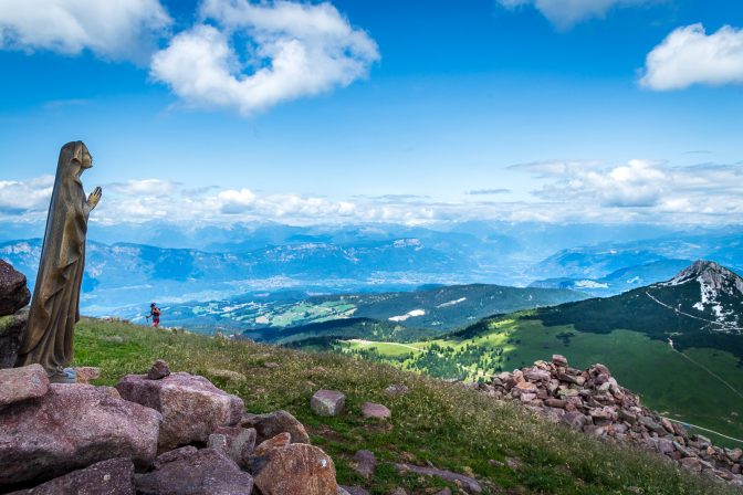 Auf dem Gipfel des Schwarzhorns