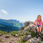 Anna vor dem Schlern