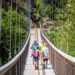 Hängebrücke über die 1000 Stufen Schlucht