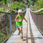 Hängebrücke über die 1000 Stufen Schlucht