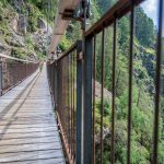 Hängebrücke über die 1000 Stufen Schlucht