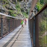 Hängebrücke über die 1000 Stufen Schlucht