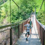 Hängebrücke am Meraner Höhenweg