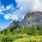 Weidewiesen Lach und Monte Pelmo