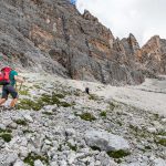 Aufstieg Sattel Val d’Arcia-Monte Pelmo