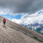 Aufstieg Sattel Val d’Arcia-Monte Pelmo