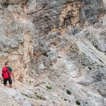 Schlüsselstellen – Val d’Arcia Sattel-Rundwanderung Monte Pelmo