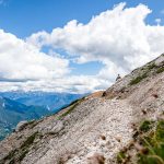 Aufstieg zum Val d’Arcia Sattel-Rundwanderung Monte Pelmo