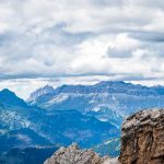 Ausblick vom Val d’Arcia Sattel zu, Sellastock – Rundwanderung Monte Pelmo