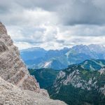 Abstieg vom Val d’Arcia Sattel-Rundwanderung Monte Pelmo