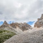 Abstieg vom Val d’Arcia Sattel-Rundwanderung Monte Pelmo