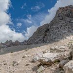 Abstieg vom Val d’Arcia Sattel-Rundwanderung Monte Pelmo