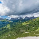 Abstieg vom Val d’Arcia Sattel-Rundwanderung Monte Pelmo