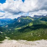 Abstieg vom Val d’Arcia Sattel-Rundwanderung Monte Pelmo