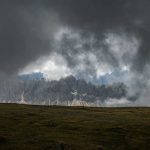 Gewitter – Blick vom Gabler (Plose) zur Peitlerkofelgruppe und den Geisler