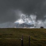 Gewitter – Blick vom Gabler (Plose) zur Peitlerkofelgruppe und den Geisler