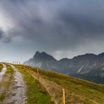 Blick auf den Peitlerkofel