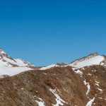 Blick von der Bergstation der Schnals Seilbahn