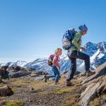 Wandern auf dem Schnalstaler Gletscher