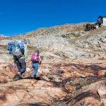 Wandern auf dem Schnalstaler Gletscher