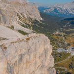 Blick vom Hexenstein auf die Dolomiten