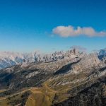 Blick vom Hexenstein auf die Dolomiten